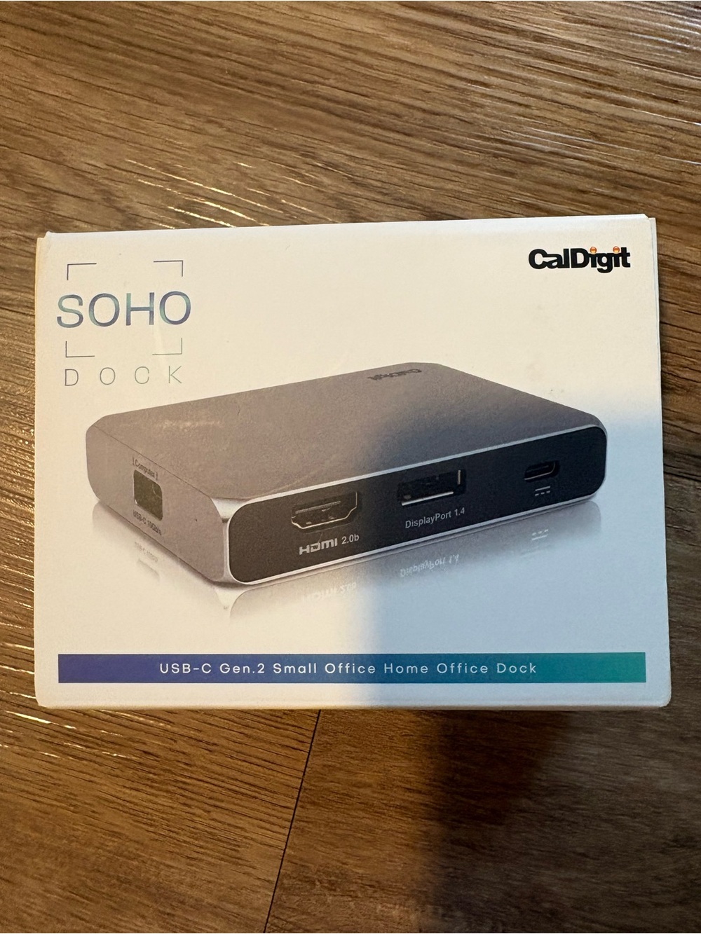 SOHO Dock USB-C Gen 2 Small Office Dock - Silver